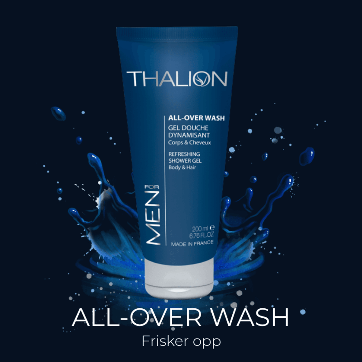 ALL-OVER WASH REFRESHING SHOWER GEL BODY&HAIR (200 ML)